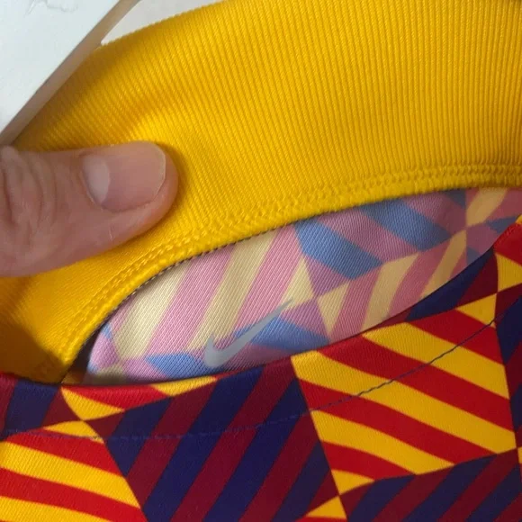 Nike FC Barcelona 2022-23 Youth Pre Match Soccer Jersey Kit.